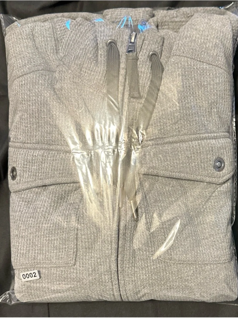 L.L.Bean Gray Full-Zip Hooded Sweatshirt